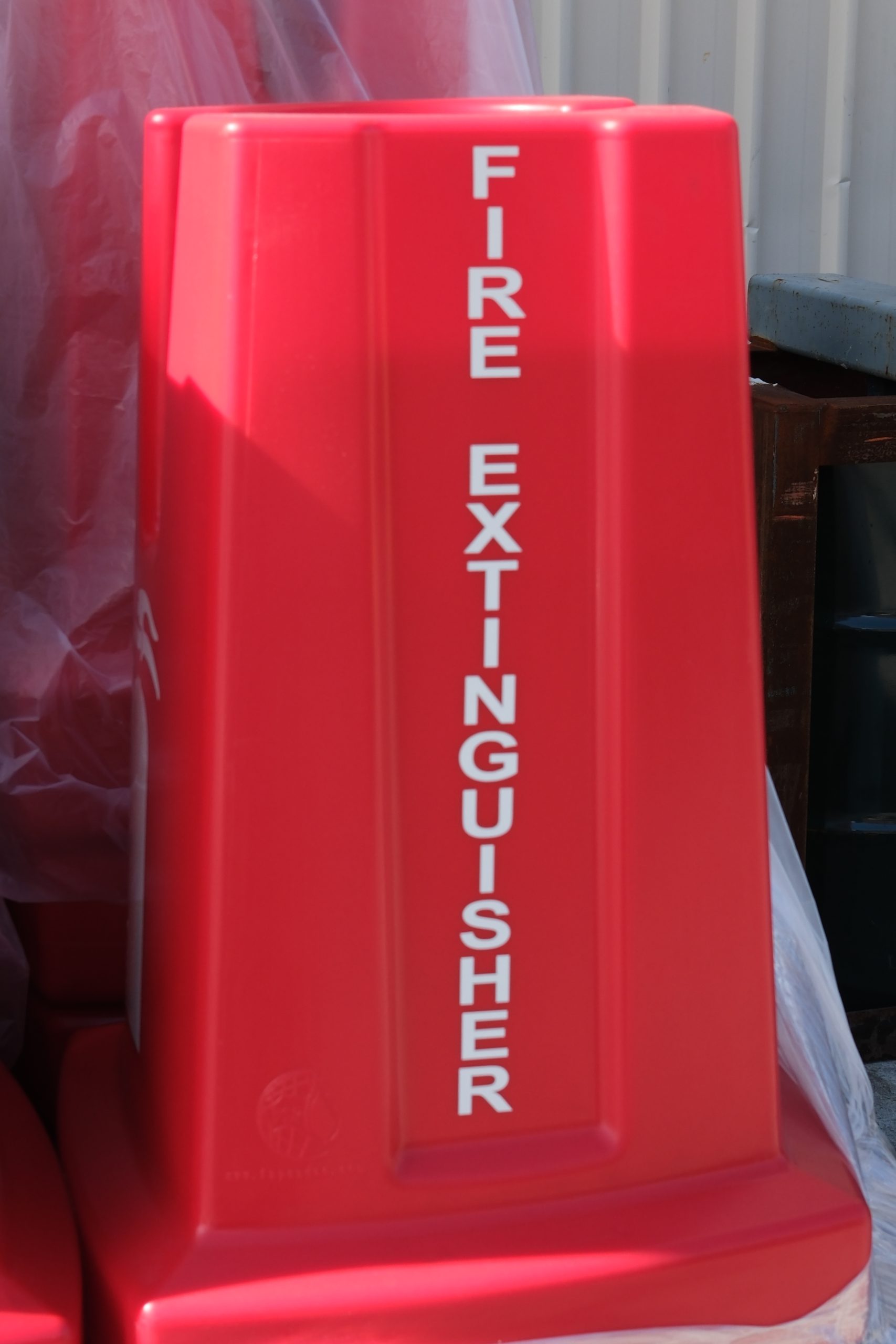Portable Fire Extinguisher Stand